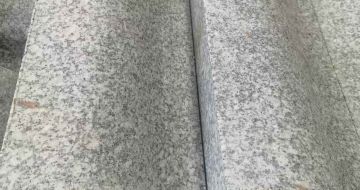保定芙蓉白S型拉丝面路沿石