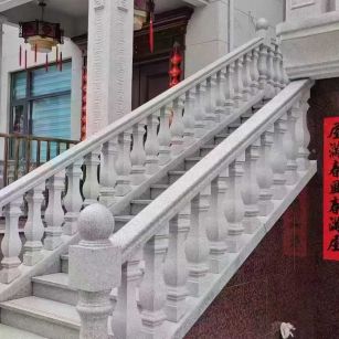 保定 天然石材 阳台庭院护栏、栏杆