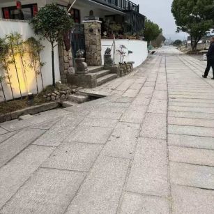 保定仿古石铺装效果