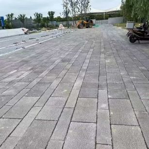 保定仿古石铺装效果