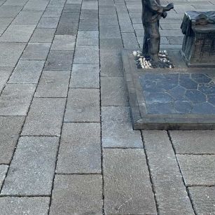 保定仿古石铺装效果