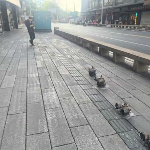 保定仿古石铺装效果