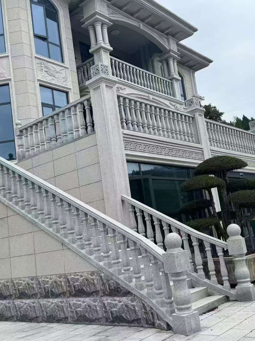 保定 芝麻白别墅，栏杆