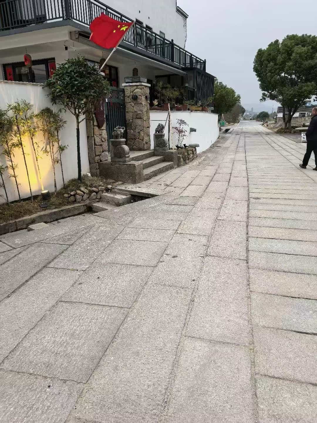 保定仿古石铺装效果