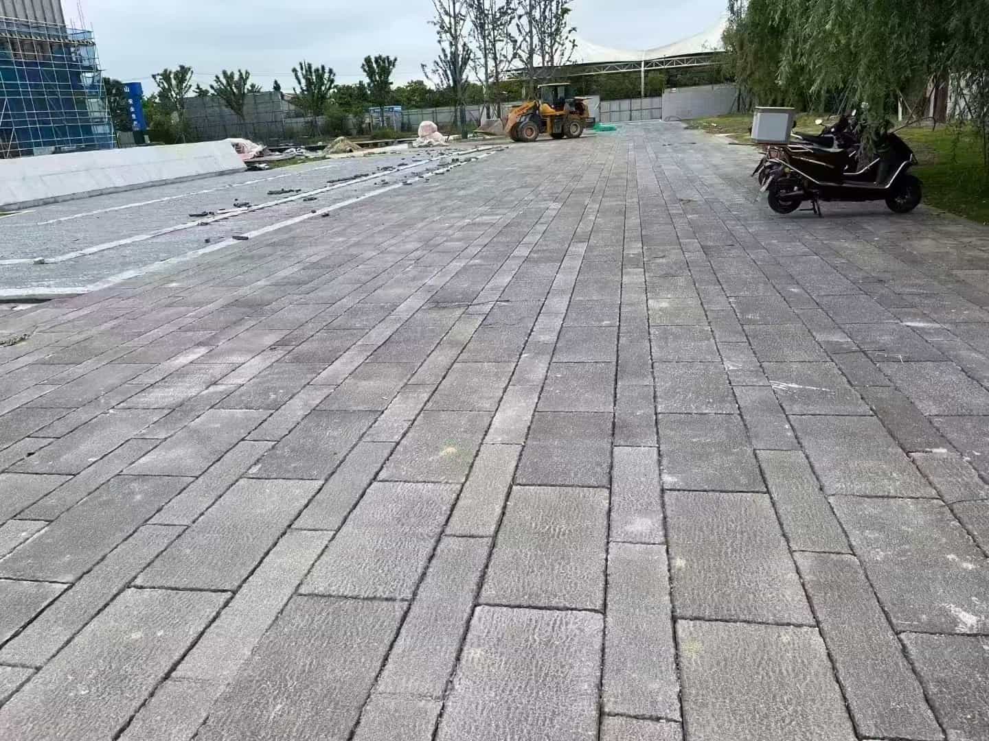 保定仿古石铺装效果