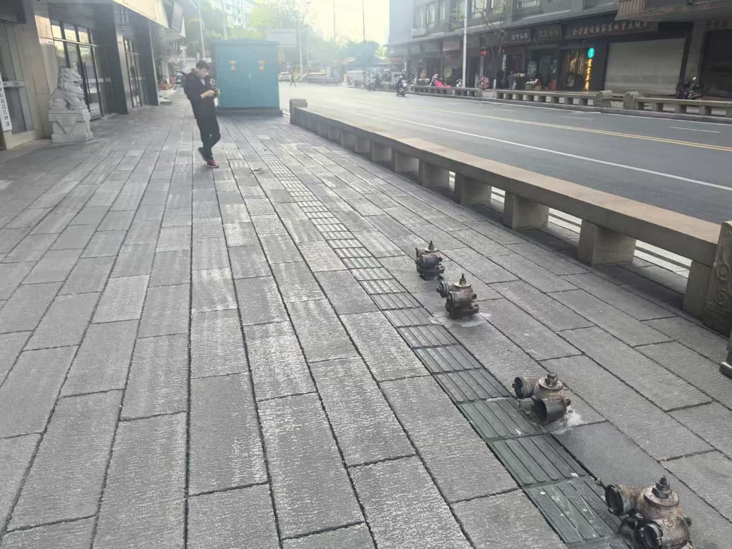 保定仿古石铺装效果