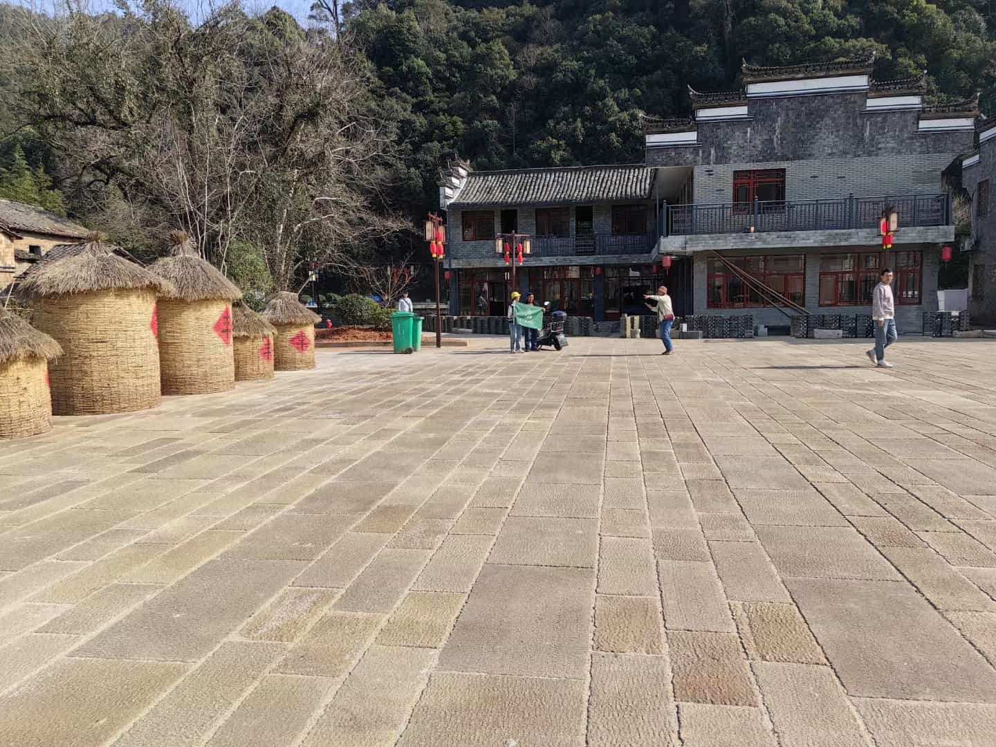 保定仿古石铺装效果