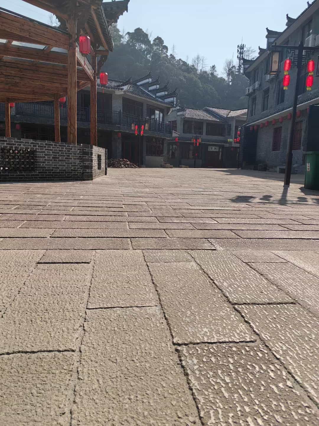 保定仿古石铺装效果