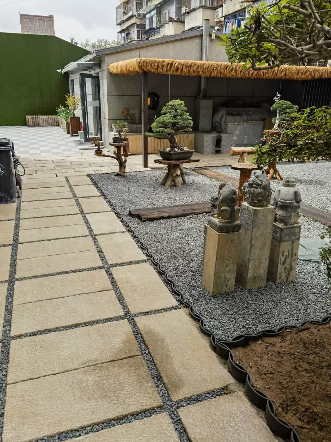 保定仿古石铺装效果