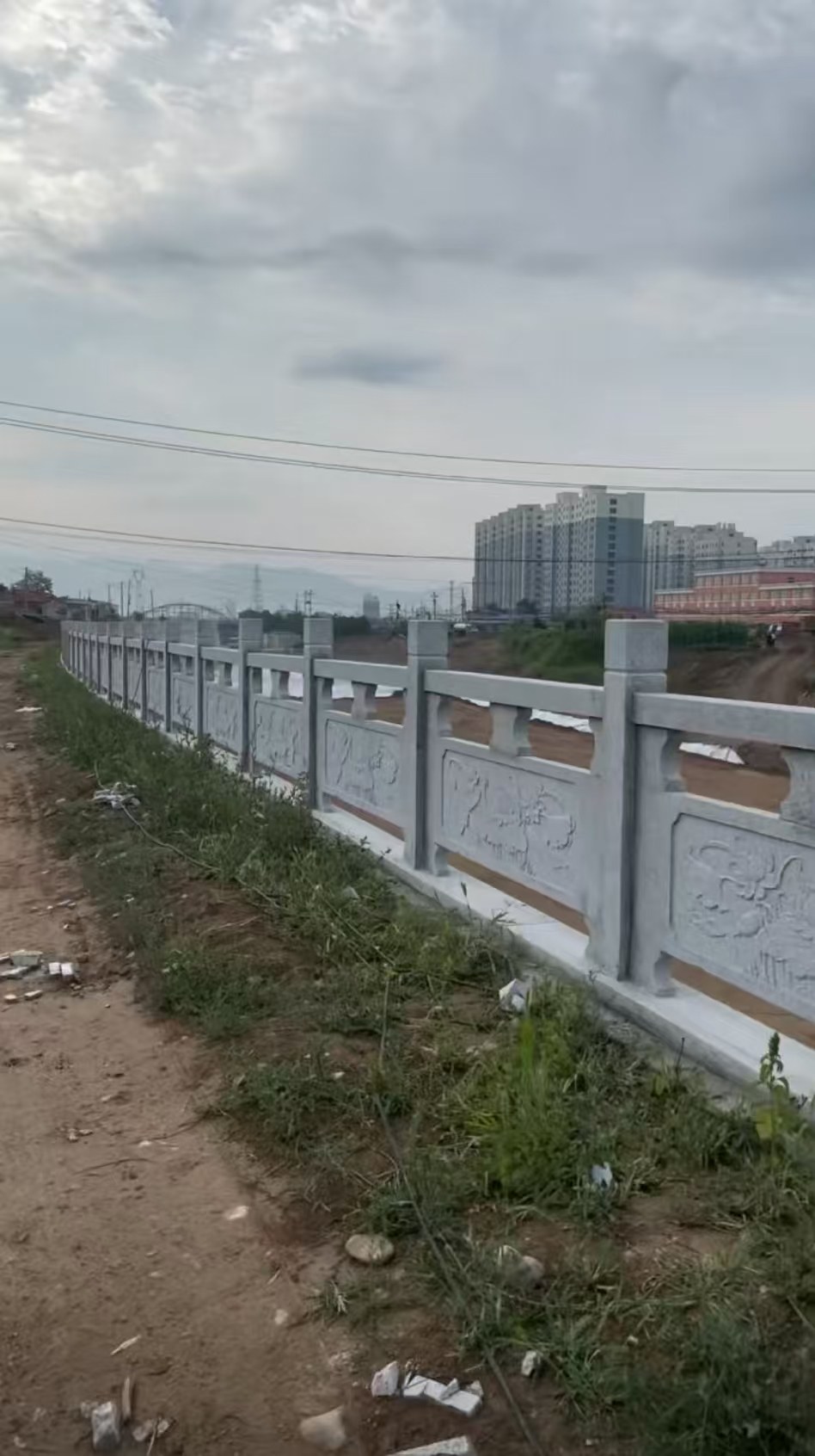 保定 石材河道栏杆