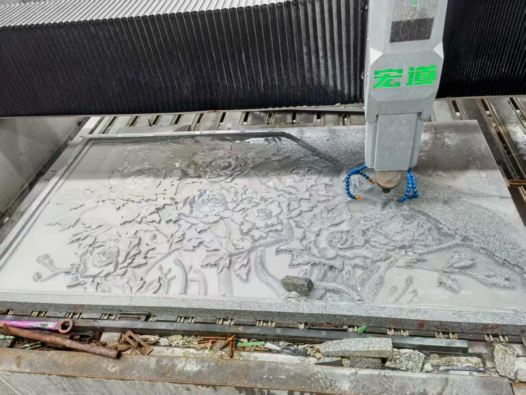 保定 别墅墙面石材雕刻