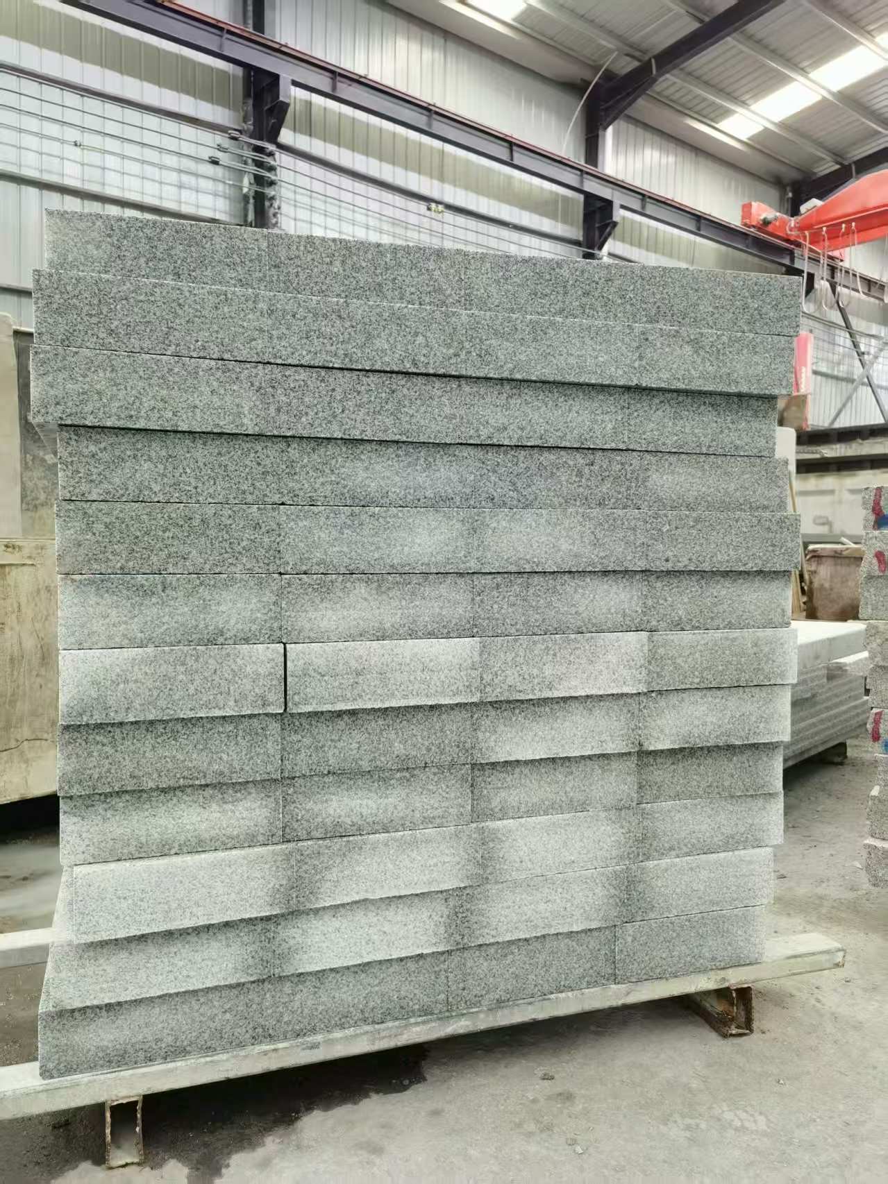 保定 芝麻白10公分300*600广场地铺，A料定制，尺寸标准，厚薄均匀